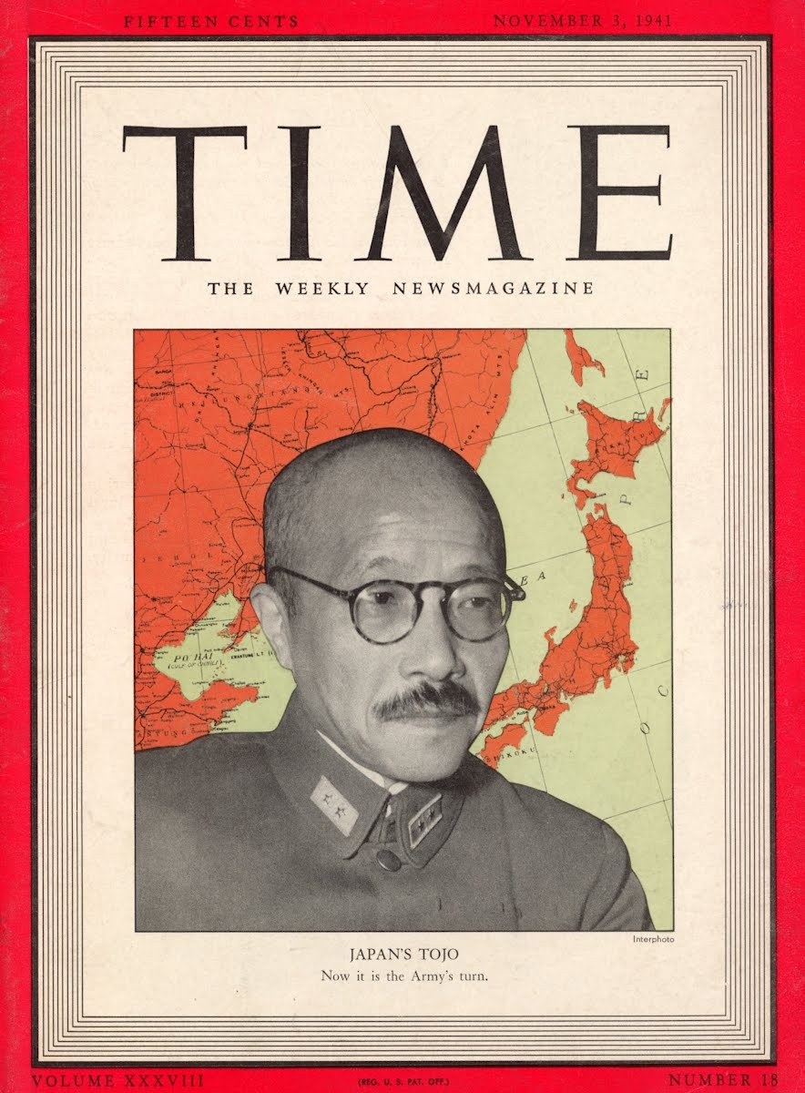 Хидэки Тодзио на обложке Time